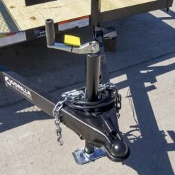 7x14 Straight Deck Utility Trailer with Side Gate (2) 3500lb Axles -Cheap Trailers Store dsc07822 1 1