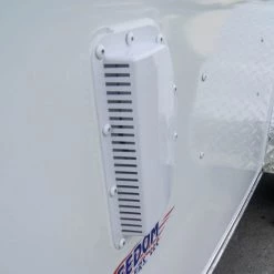 7x16 White V-Nose Enclosed Trailer with Elect Pkg (2) 3500lb Axle -Cheap Trailers Store dsc08339 1 1