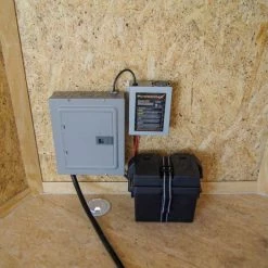 7x16 White V-Nose Enclosed Trailer with Elect Pkg (2) 3500lb Axle -Cheap Trailers Store dsc08349 1 1