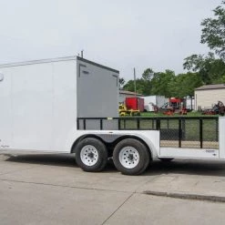 7x18 Hybrid Enclosed Trailer with Side Door (2) 5,200lb Axles 20 7x18 Hybrid Enclosed Trailer with Side Door (2) 5,200lb Axles -Cheap Trailers Store dsc08354 1 1