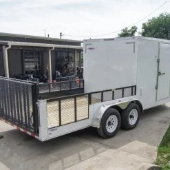 7x18 Hybrid Enclosed Trailer with Side Door (2) 5,200lb Axles 23 7x18 Hybrid Enclosed Trailer with Side Door (2) 5,200lb Axles -Cheap Trailers Store dsc08357 1 1