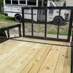 Utility Trailer 5'x8' Dovetail with Gate Golf Cart Mower -Cheap Trailers Store dsc08380 2 2