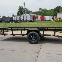 Utility Trailer 6.4'x14' Dovetail With Gate -Cheap Trailers Store dsc08388 2 2