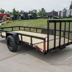 Utility Trailer 6.4'x14' Dovetail With Gate -Cheap Trailers Store dsc08389 2