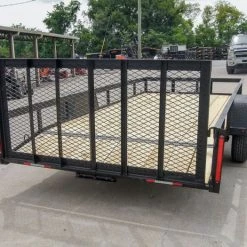 Utility Trailer 6.4'x14' Dovetail With Gate -Cheap Trailers Store dsc08390 2