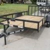 6.4x12 Dovetail Utility Trailer Painted 3500lb Axle -Cheap Trailers Store dsc08398 2 1