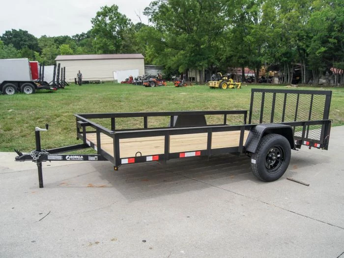 6.4x12 Dovetail Utility Trailer Painted 3500lb Axle 4 6.4x12 Dovetail Utility Trailer Painted 3500lb Axle - Image 2