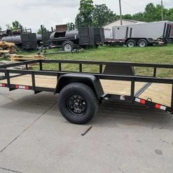 6.4x12 Dovetail Utility Trailer Painted 3500lb Axle 18 6.4x12 Dovetail Utility Trailer Painted 3500lb Axle -Cheap Trailers Store dsc08400 2 1