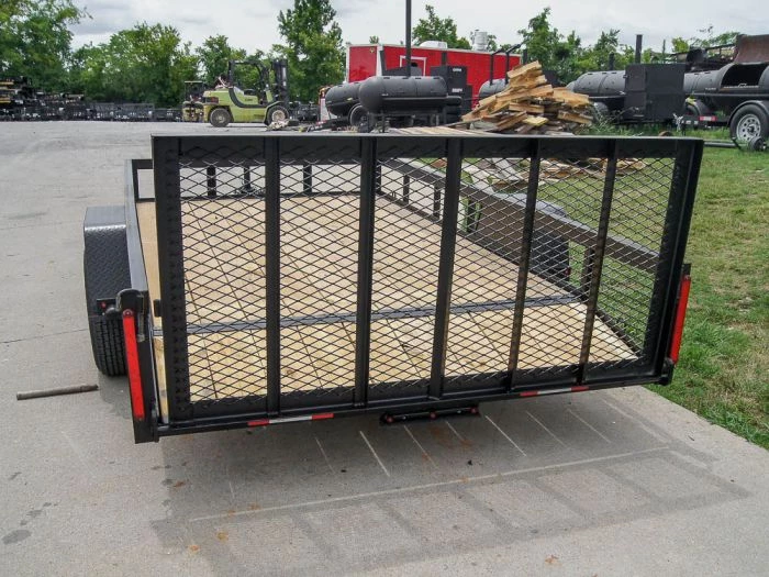 6.4x12 Dovetail Utility Trailer Painted 3500lb Axle 6 6.4x12 Dovetail Utility Trailer Painted 3500lb Axle - Image 4