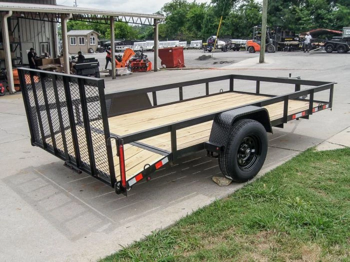 6.4x12 Dovetail Utility Trailer Painted 3500lb Axle 7 6.4x12 Dovetail Utility Trailer Painted 3500lb Axle - Image 5