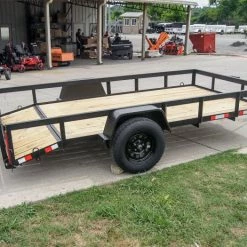 6.4x12 Dovetail Utility Trailer Painted 3500lb Axle 21 6.4x12 Dovetail Utility Trailer Painted 3500lb Axle -Cheap Trailers Store dsc08403 1