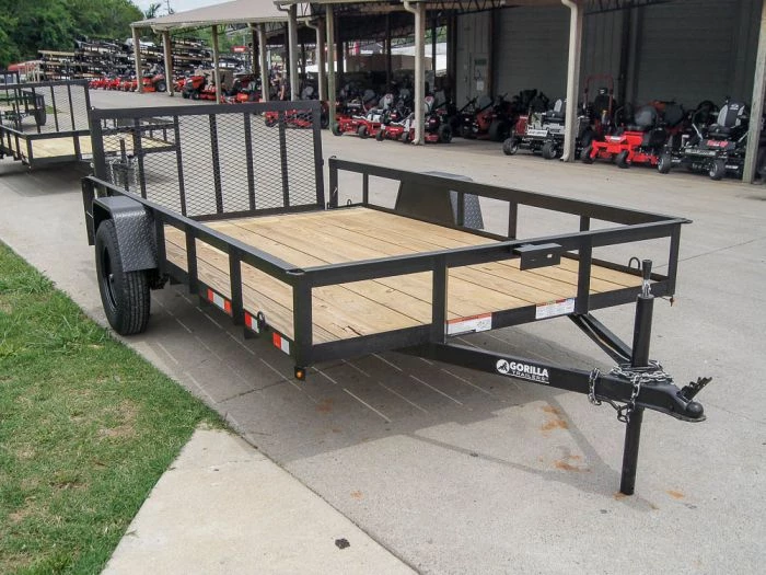 6.4x12 Dovetail Utility Trailer Painted 3500lb Axle 9 6.4x12 Dovetail Utility Trailer Painted 3500lb Axle - Image 7