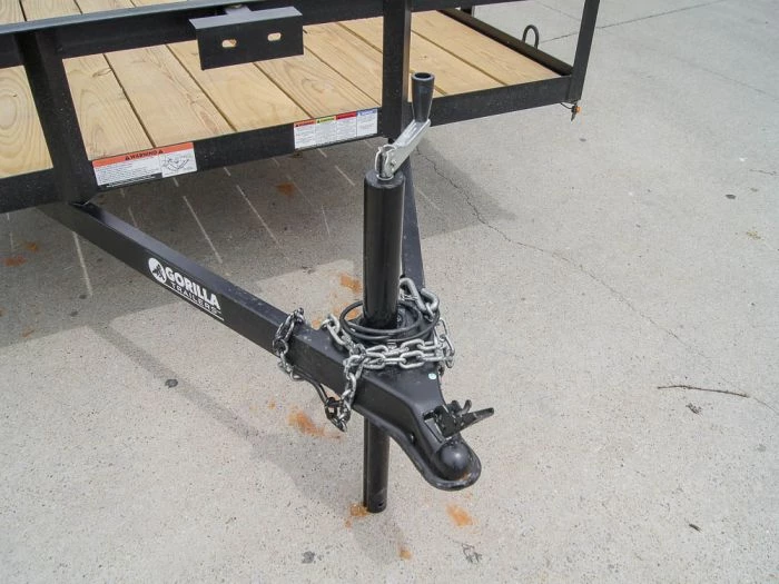 6.4x12 Dovetail Utility Trailer Painted 3500lb Axle 10 6.4x12 Dovetail Utility Trailer Painted 3500lb Axle - Image 8