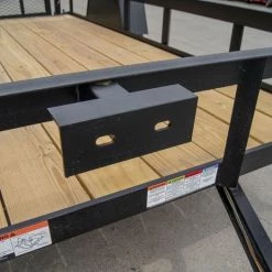 6.4x12 Dovetail Utility Trailer Painted 3500lb Axle 24 6.4x12 Dovetail Utility Trailer Painted 3500lb Axle -Cheap Trailers Store dsc08406 1