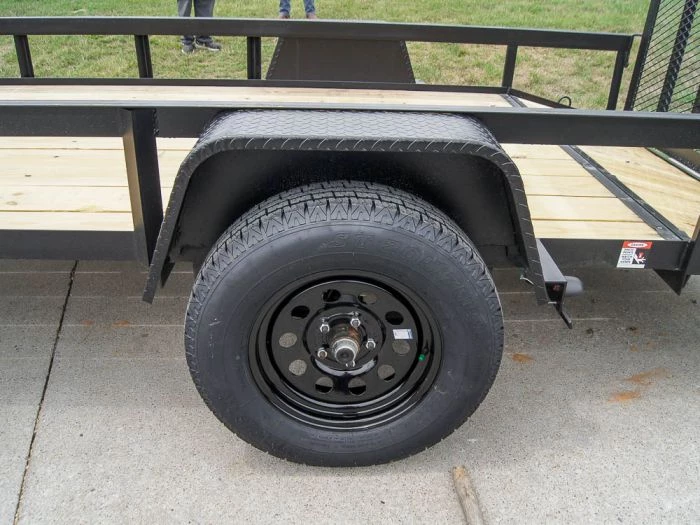 6.4x12 Dovetail Utility Trailer Painted 3500lb Axle 14 6.4x12 Dovetail Utility Trailer Painted 3500lb Axle - Image 12