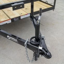 7 X 18 Tandem Axle Dovetail Utility Trailer with Side Gate -Cheap Trailers Store dsc08726 1 1