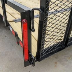 7 X 18 Tandem Axle Dovetail Utility Trailer with Side Gate -Cheap Trailers Store dsc08729 1 1