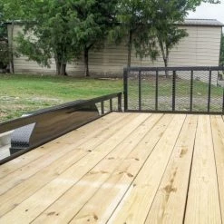 7 X 18 Tandem Axle Dovetail Utility Trailer with Side Gate -Cheap Trailers Store dsc08732 1 1