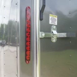 7x12 Charcoal V-Nose Custom Enclosed Trailer 3500lb Axle with Brake -Cheap Trailers Store dsc08744 1 1