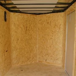 7x12 Charcoal V-Nose Custom Enclosed Trailer 3500lb Axle with Brake -Cheap Trailers Store dsc08749 1 1