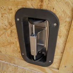 7x12 Charcoal V-Nose Custom Enclosed Trailer 3500lb Axle with Brake -Cheap Trailers Store dsc08750 1