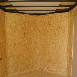 7x12 Charcoal V-Nose Custom Enclosed Trailer 3500lb Axle with Brake -Cheap Trailers Store dsc08751 1 1