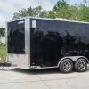 8.5x12 Black V-Nose Enclosed Trailer with Elect Pkg (2) 3500lb Axles -Cheap Trailers Store dsc08755 1 1