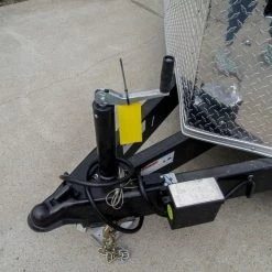 8.5x12 Black V-Nose Enclosed Trailer with Elect Pkg (2) 3500lb Axles -Cheap Trailers Store dsc08770 1 1