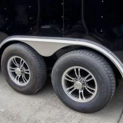 8.5x12 Black V-Nose Enclosed Trailer with Elect Pkg (2) 3500lb Axles -Cheap Trailers Store dsc08771 1 1