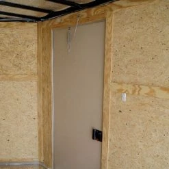 8.5x12 Black V-Nose Enclosed Trailer with Elect Pkg (2) 3500lb Axles -Cheap Trailers Store dsc08785 1 1