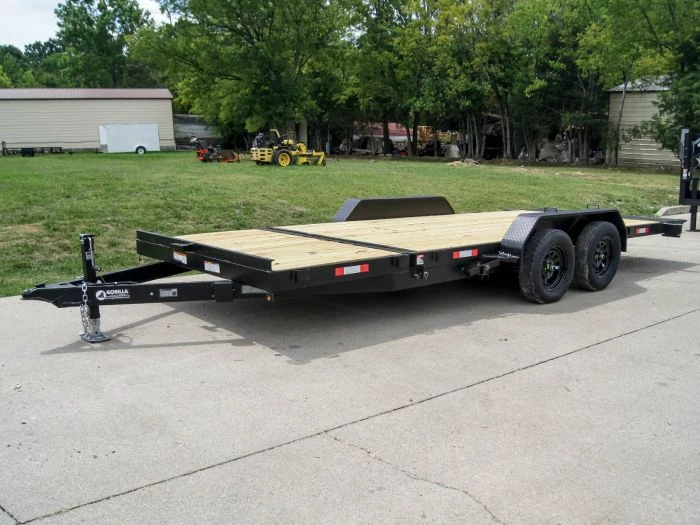 7x20 Tilt Car Hauler Trailer (2) 3500lb Axles with Brakes 4 7x20 Tilt Car Hauler Trailer (2) 3500lb Axles with Brakes - Image 2