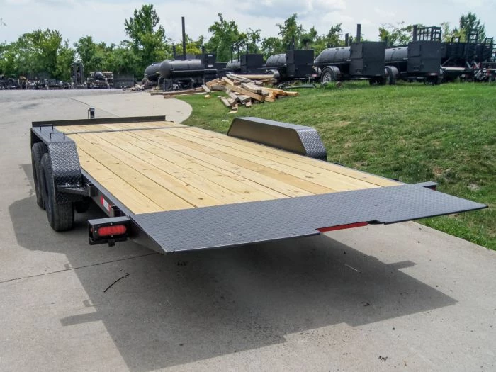 7x20 Tilt Car Hauler Trailer (2) 3500lb Axles with Brakes 7 7x20 Tilt Car Hauler Trailer (2) 3500lb Axles with Brakes - Image 5