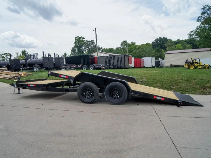 7x20 Tilt Car Hauler Trailer (2) 3500lb Axles with Brakes 3 7x20 Tilt Car Hauler Trailer (2) 3500lb Axles with Brakes