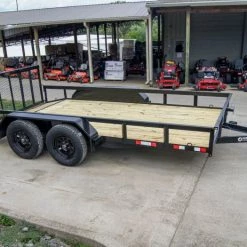 7x14 Dovetail Utility Trailer (2) 3500lb Axles -Cheap Trailers Store dsc08966 1 1