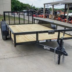 7x14 Dovetail Utility Trailer (2) 3500lb Axles -Cheap Trailers Store dsc08967 1 1