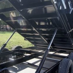 7x16 Hydraulic Dump Trailer with 2ft Sides (2) 7K Axles -Cheap Trailers Store dsc08997 2 1