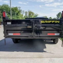 7x16 Hydraulic Dump Trailer with 2ft Sides (2) 7K Axles -Cheap Trailers Store dsc09002 2 1