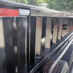 7x16 Hydraulic Dump Trailer with 2ft Sides (2) 7K Axles -Cheap Trailers Store dsc09008 2 1