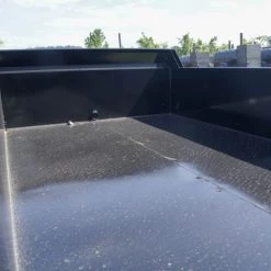 7x16 Hydraulic Dump Trailer with 2ft Sides (2) 7K Axles -Cheap Trailers Store dsc09010 2 1