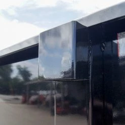 7x12 Gooseneck Hydraulic Dump Trailer with 4ft Side (2) 6K Axles -Cheap Trailers Store dsc09299 3 1