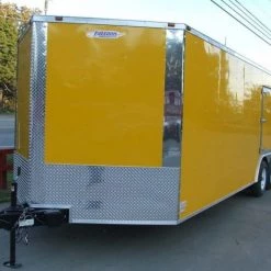 Enclosed Trailer 8.5'x24' Yellow - Mower Motorcycle Car Truck Hauler 20 Enclosed Trailer 8.5'x24' Yellow - Mower Motorcycle Car Truck Hauler -Cheap Trailers Store dscf7107 1 1