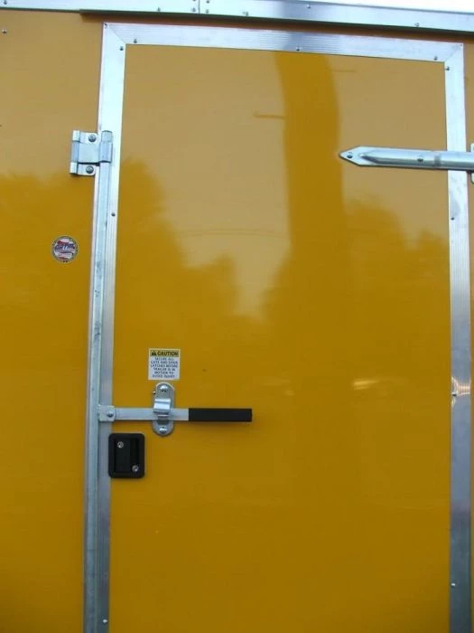 Enclosed Trailer 8.5'x24' Yellow - Mower Motorcycle Car Truck Hauler 16 Enclosed Trailer 8.5'x24' Yellow - Mower Motorcycle Car Truck Hauler - Image 14