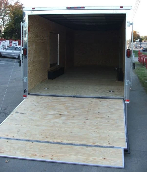 Enclosed Trailer 8.5'x24' Yellow - Mower Motorcycle Car Truck Hauler 5 Enclosed Trailer 8.5'x24' Yellow - Mower Motorcycle Car Truck Hauler - Image 3