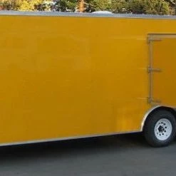 Enclosed Trailer 8.5'x24' Yellow - Mower Motorcycle Car Truck Hauler 26 Enclosed Trailer 8.5'x24' Yellow - Mower Motorcycle Car Truck Hauler -Cheap Trailers Store dscf7118 1
