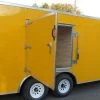 Enclosed Trailer 8.5'x24' Yellow - Mower Motorcycle Car Truck Hauler
