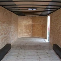 Enclosed Trailer 8.5'x24' Silver - Car Motorcycle Cargo Hauler -Cheap Trailers Store dscf7155 1 1