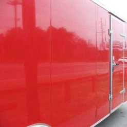 Enclosed Trailer 8.5'x24' Red - Motorcycle Car Bike Hauler 22 Enclosed Trailer 8.5'x24' Red - Motorcycle Car Bike Hauler -Cheap Trailers Store dscf7232 1