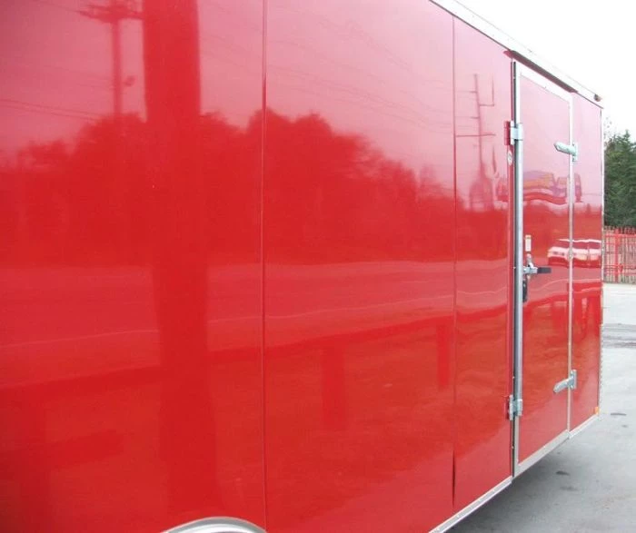 Enclosed Trailer 8.5'x24' Red - Motorcycle Car Bike Hauler 8 Enclosed Trailer 8.5'x24' Red - Motorcycle Car Bike Hauler - Image 6