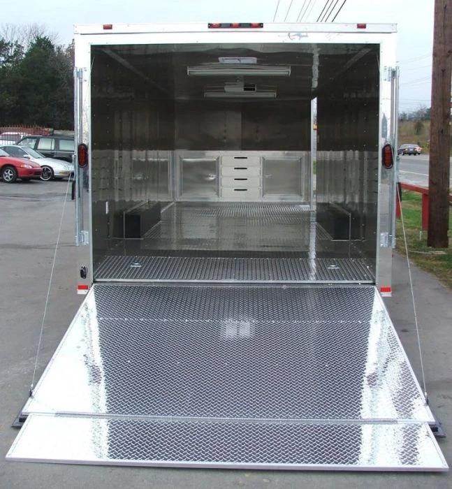 Enclosed Trailer 8.5'x24' Red - Motorcycle Car Bike Hauler 16 Enclosed Trailer 8.5'x24' Red - Motorcycle Car Bike Hauler - Image 14