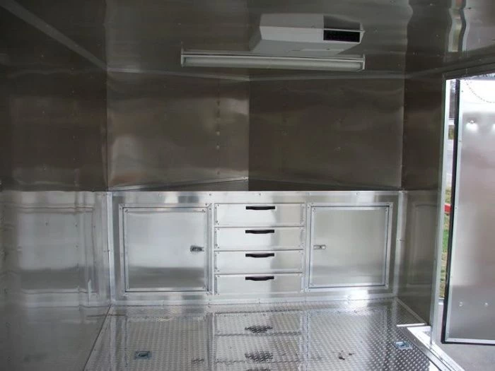 Enclosed Trailer 8.5'x24' Red - Motorcycle Car Bike Hauler 14 Enclosed Trailer 8.5'x24' Red - Motorcycle Car Bike Hauler - Image 12